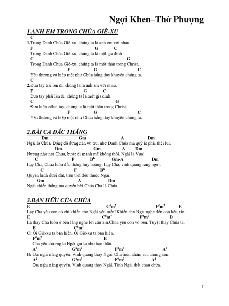 Trong Cha là Sự Sống Con Gallery 1