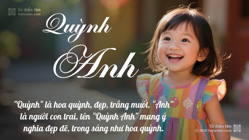 Quỳnh Anh Có Nghĩa Là Gì? Gallery 1