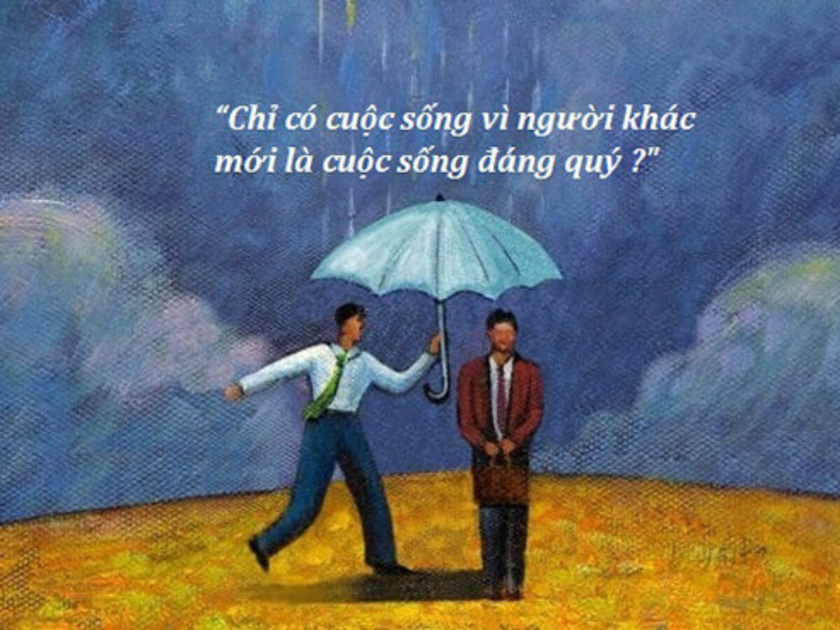 Ý nghĩa của việc biết sống vì người khác