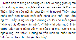 Tôn Sư Trọng Đạo: Văn Nghị Luận Gallery 1