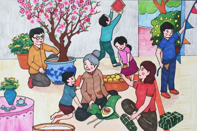 Hình Vẽ Gia Đình Đẹp Và Ý Nghĩa Gallery 2