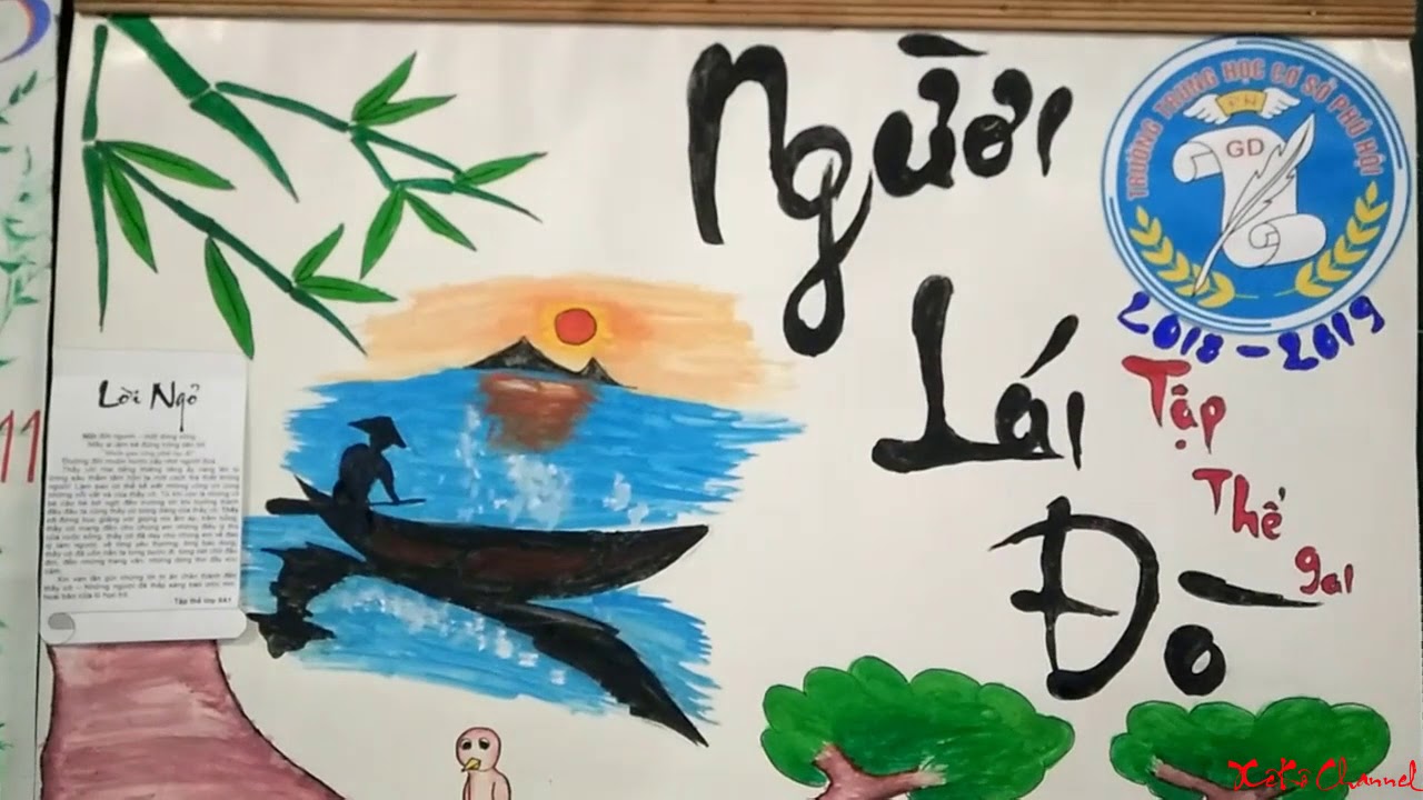 Người Lái Đò Báo Tường: Ý Nghĩa và Cách Làm Gallery 1