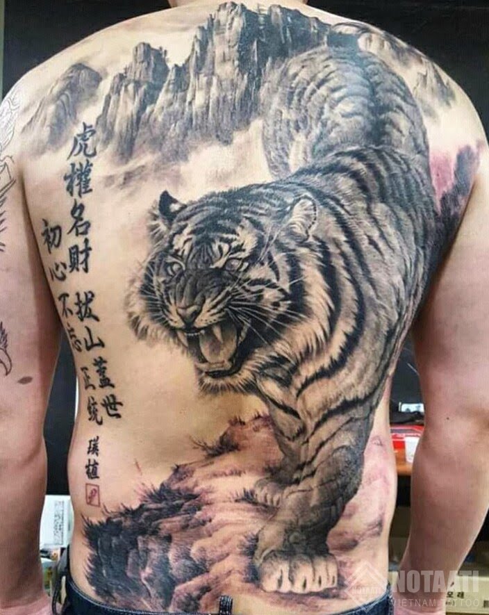 Hình Xăm Hổ Xuống Núi: Ý Nghĩa, Mẫu Hình Đẹp Và Địa Chỉ Xăm Uy Tín Gallery 1