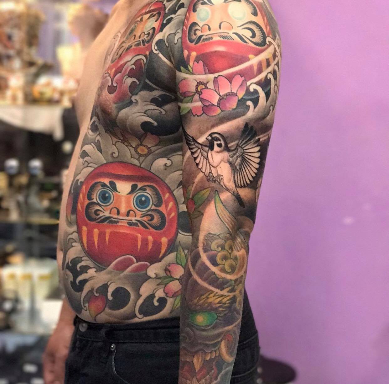 Hình Xăm Lật Đật Daruma: Ý Nghĩa, Mẫu Hình Đẹp Và Địa Chỉ Xăm Uy Tín Gallery 1