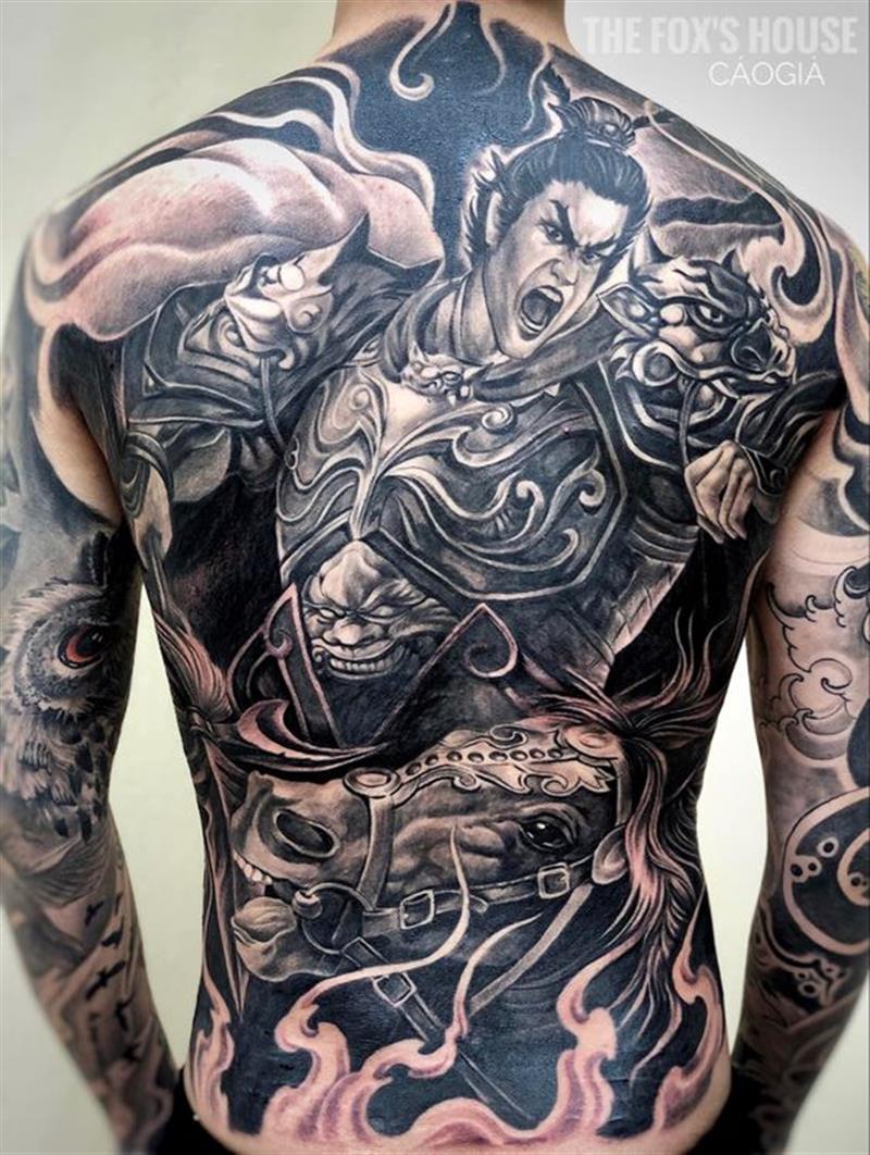 Hình Xăm Lữ Bố Gallery 1