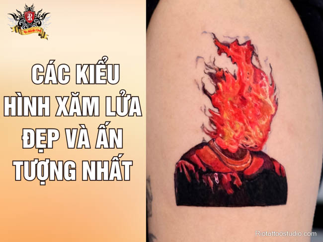 Hình Xăm Lửa Cánh Tay: Ý Nghĩa, Mẫu Hình Đẹp Và Địa Chỉ Uy Tín Gallery 1