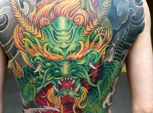 Hình Xăm Mặt Rồng Gallery 1