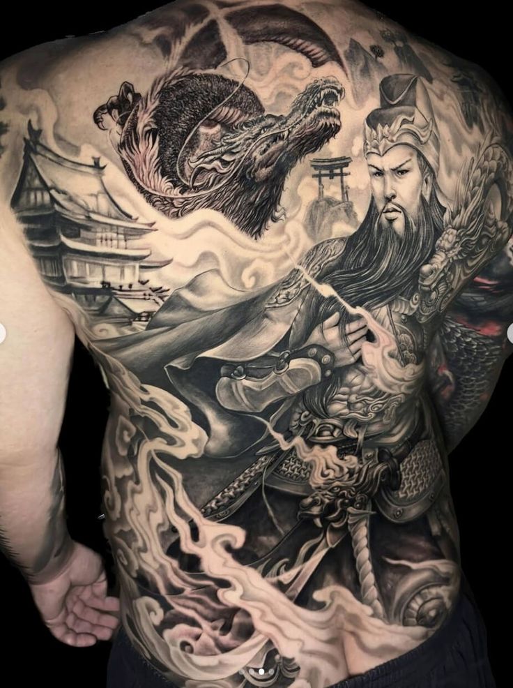Hình Xăm Quan Công Nhắm Mắt: Ý Nghĩa và Mẫu Hình Đẹp Gallery 1
