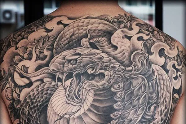 Hình Xăm Rồng Rắn Lên Mây Gallery 1