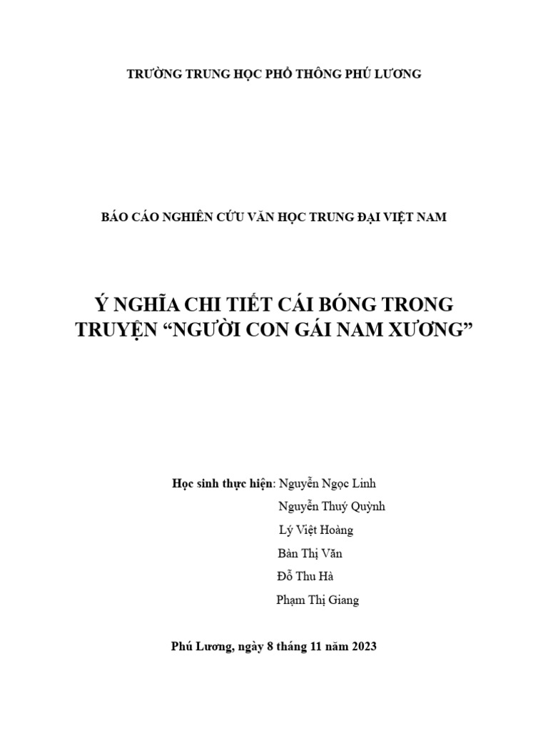 Ý Nghĩa Chi Tiết Cái Bóng Gallery 1