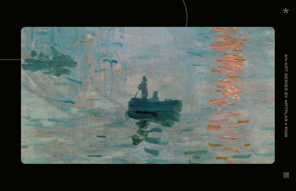 Bức Tranh Ấn Tượng Mặt Trời Mọc Gallery 2