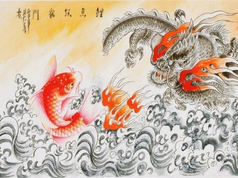 Cá Chép Hóa Rồng Có Ý Nghĩa Gì? Gallery 2
