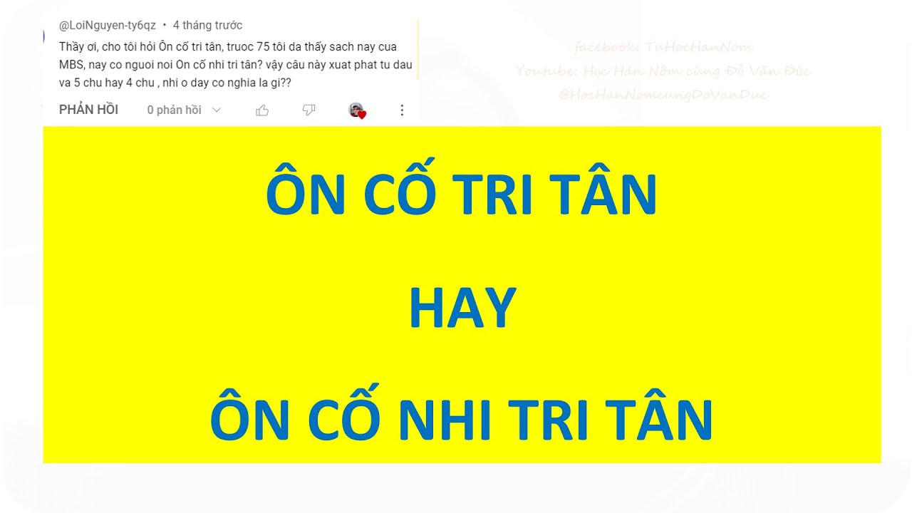 Người xưa nói "Ôn cố tri tân" có nghĩa là gì? Gallery 1
