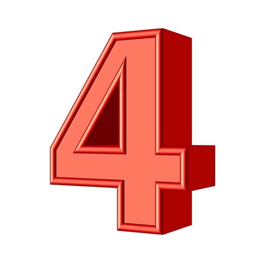Số 4 trong Phong Thủy: Ý Nghĩa, May Mắn và Cách Hóa Giải Gallery 1