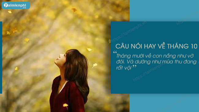 Ý Nghĩa Tháng 10