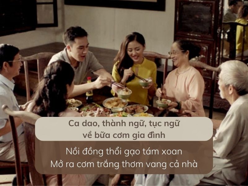 Ca dao tục ngữ về bữa cơm gia đình: Nét đẹp văn hóa Việt Gallery 1