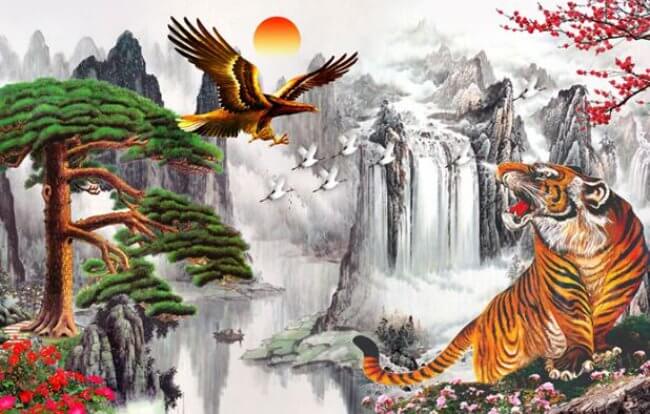Tranh Hổ Xuống Núi Gallery 1