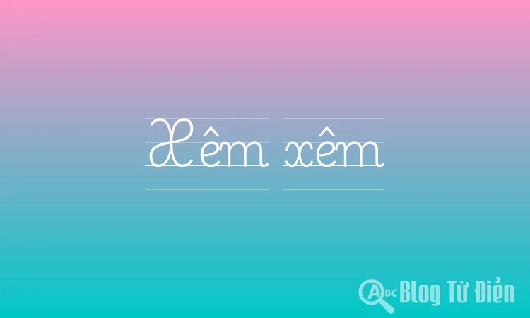 Xêm Xêm là gì? Gallery 1