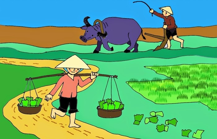 Tranh Bài Thơ Đi Bừa Gallery 1