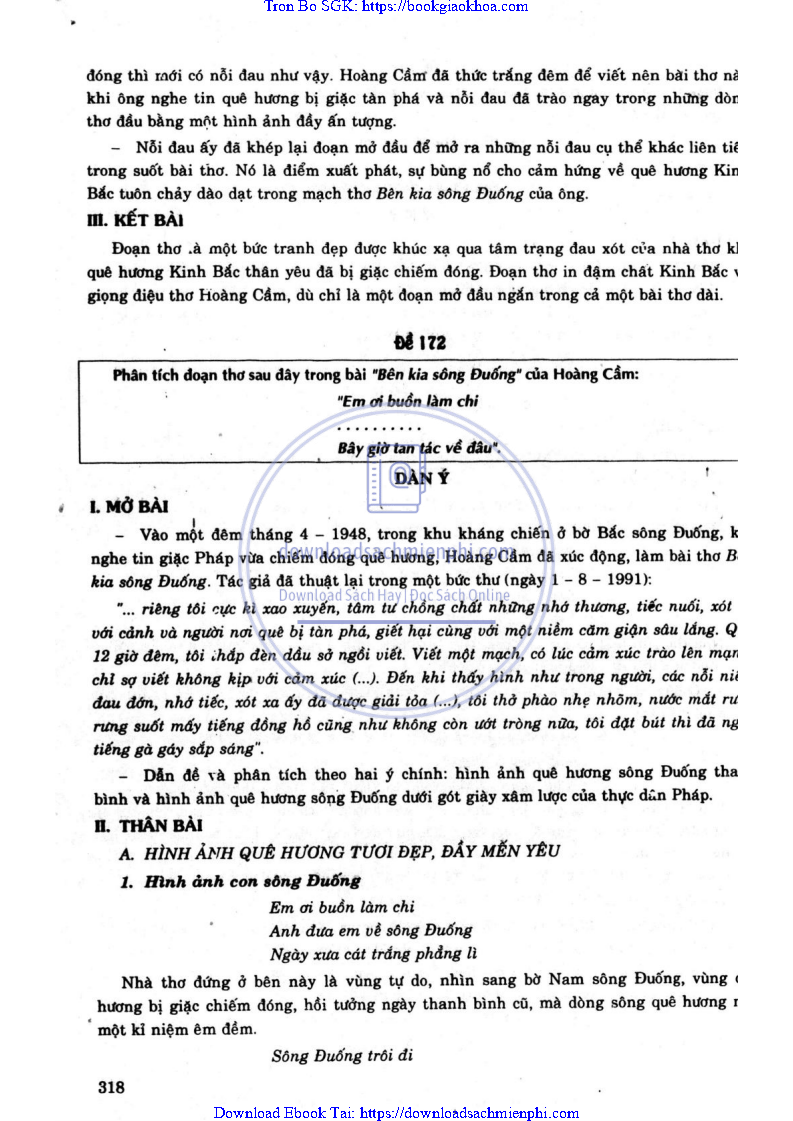 Phân tích Bên Kia Sông Đuống Gallery 2