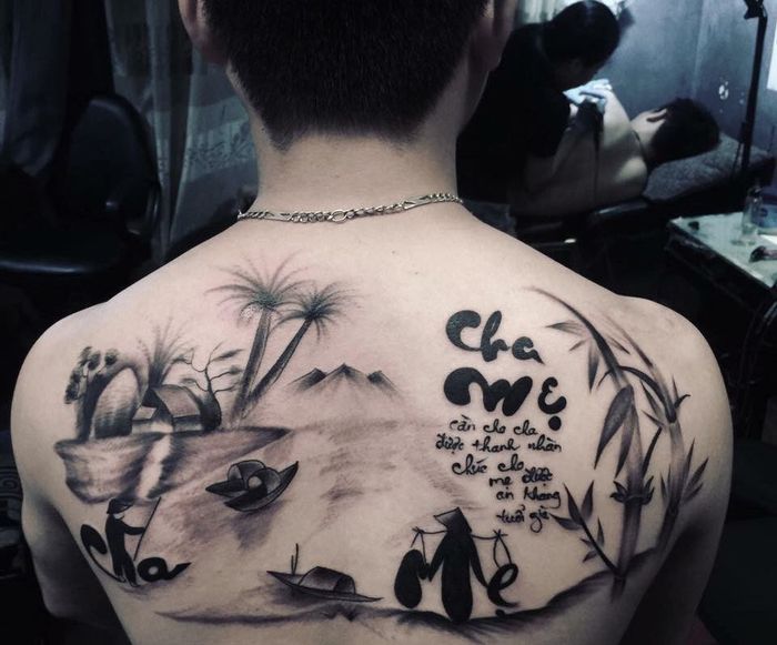 Hình Xăm Cha Mẹ: Biểu Tượng Tình Yêu Vĩnh Cửu Gallery 1