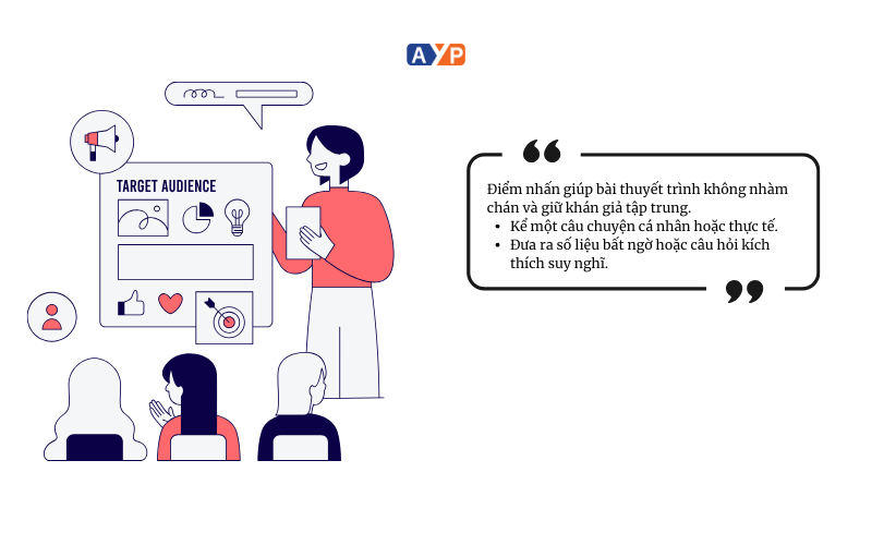 Ý tưởng thuyết trình hay và ấn tượng