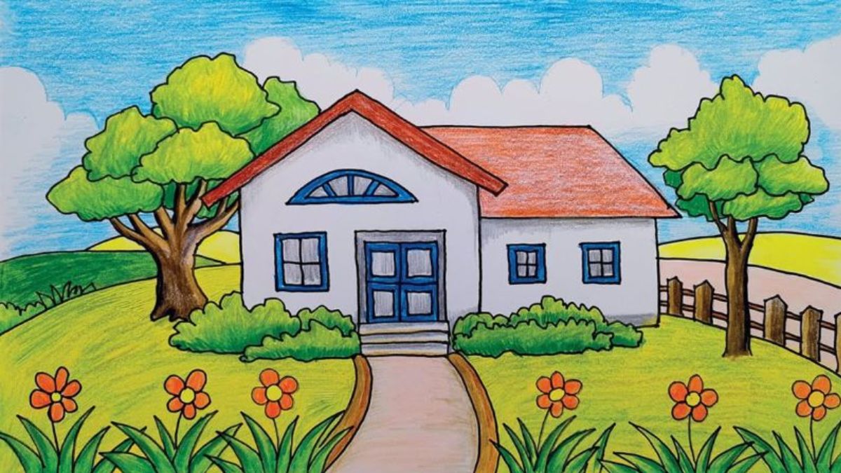 Tranh Vẽ Ngôi Nhà Gallery 2