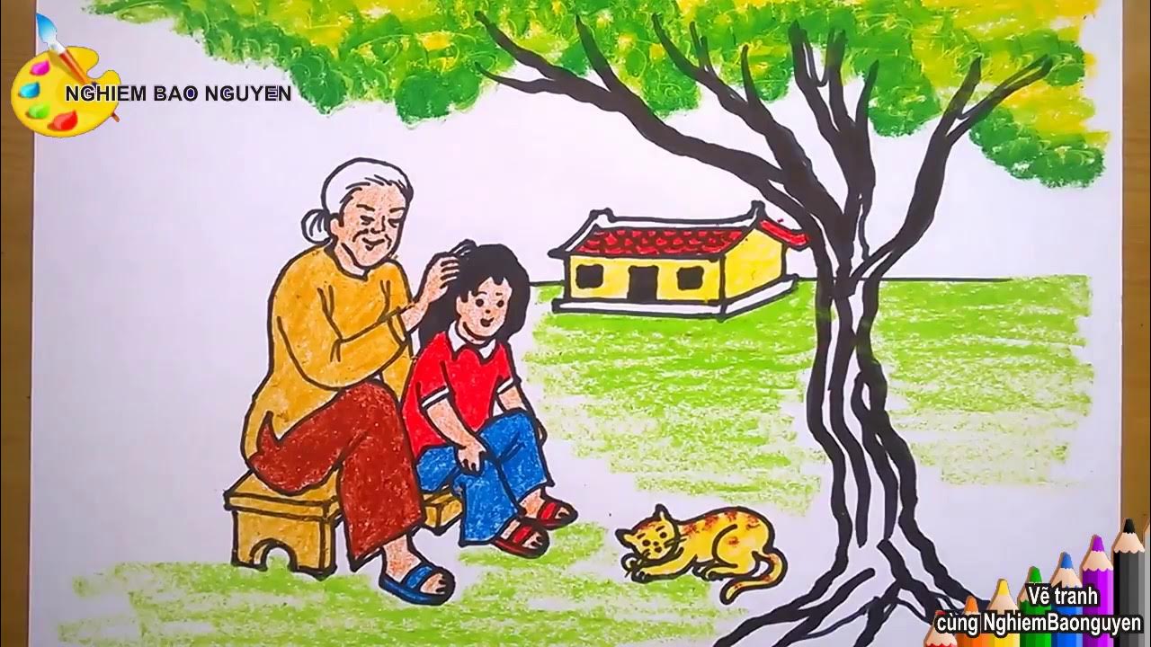 Vẽ Bà và Cháu: Hướng dẫn chi tiết và ý tưởng sáng tạo Gallery 2