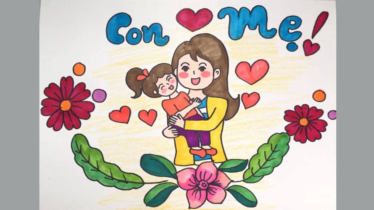 Vẽ Hai Mẹ Con: Hướng dẫn chi tiết và các ý tưởng sáng tạo Gallery 2