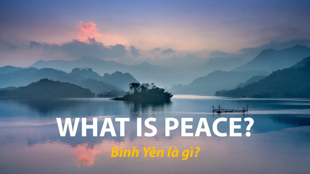 Peace in English