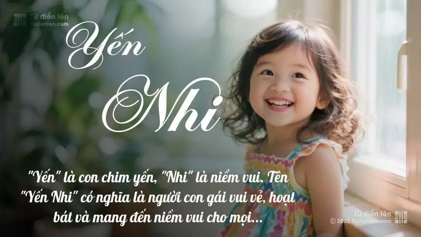 Yến Nhi tên tiếng Anh là gì?