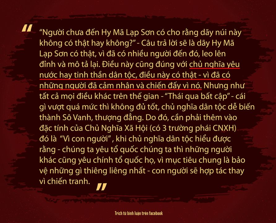 Phải chăng làm một việc gì thật to lớn cho tổ quốc mới là yêu nước? Gallery 2