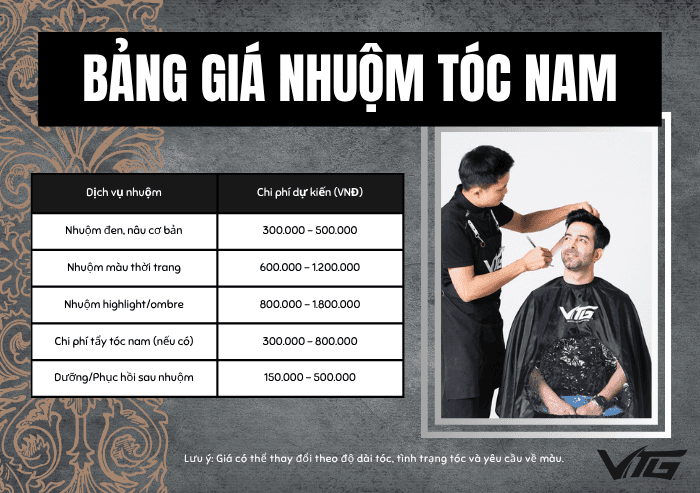 Nhuộm và tẩy tóc hết bao nhiêu tiền? Gallery 1