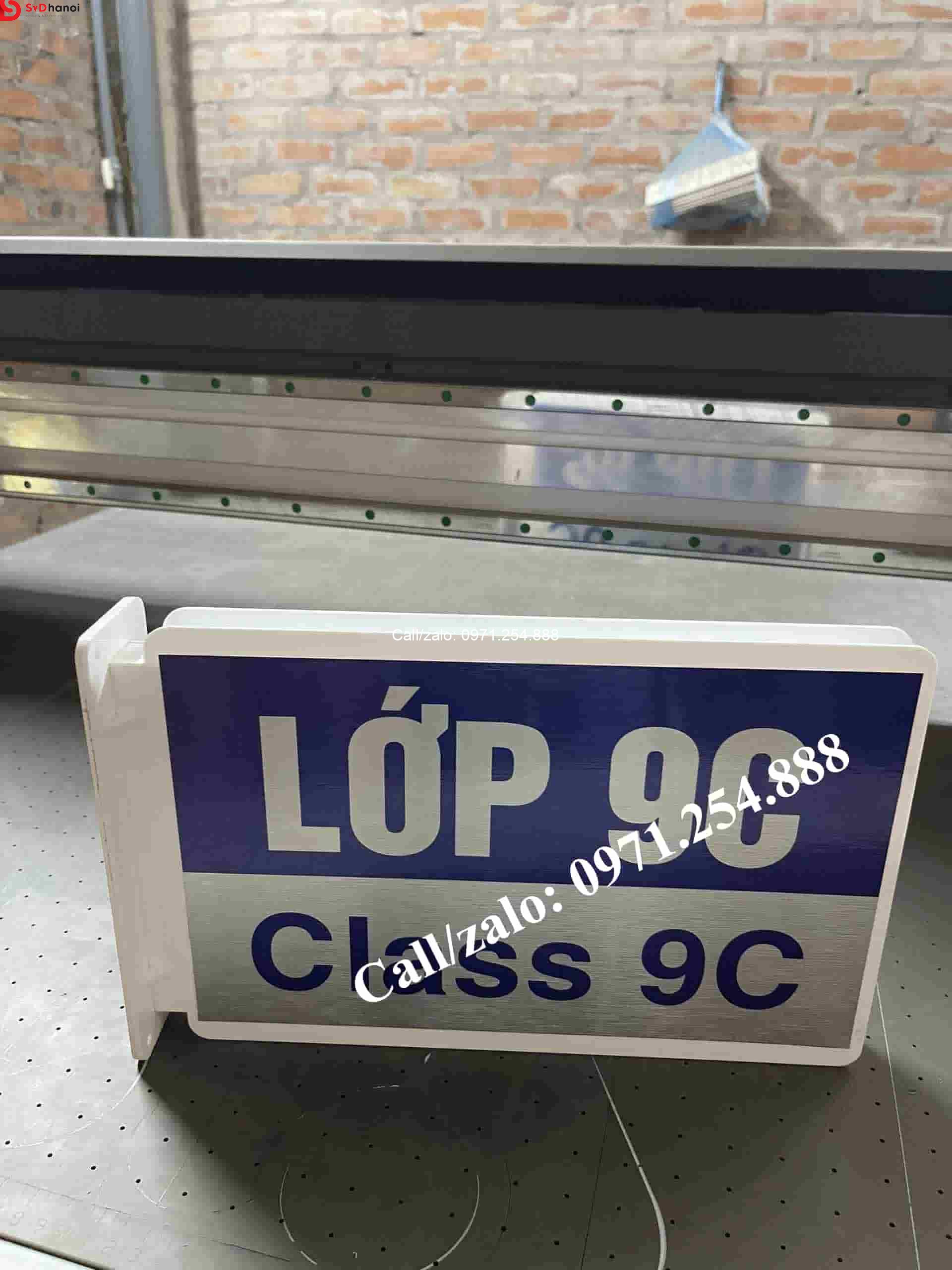 Mẫu Biển Lớp Học Đẹp, Chuẩn, Giá Rẻ Gallery 2
