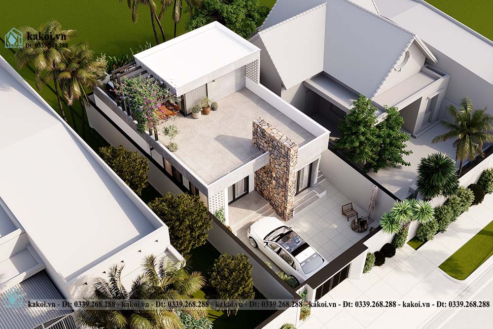 Mẫu Nhà Ống 1 Tầng Rưỡi Đẹp: Thiết Kế Hiện Đại, Tiện Nghi Và Sang Trọng Gallery 2