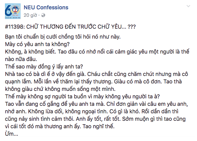 Yêu và Thương cái nào lớn hơn?
