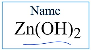 Zn(OH)2 đọc là gì?