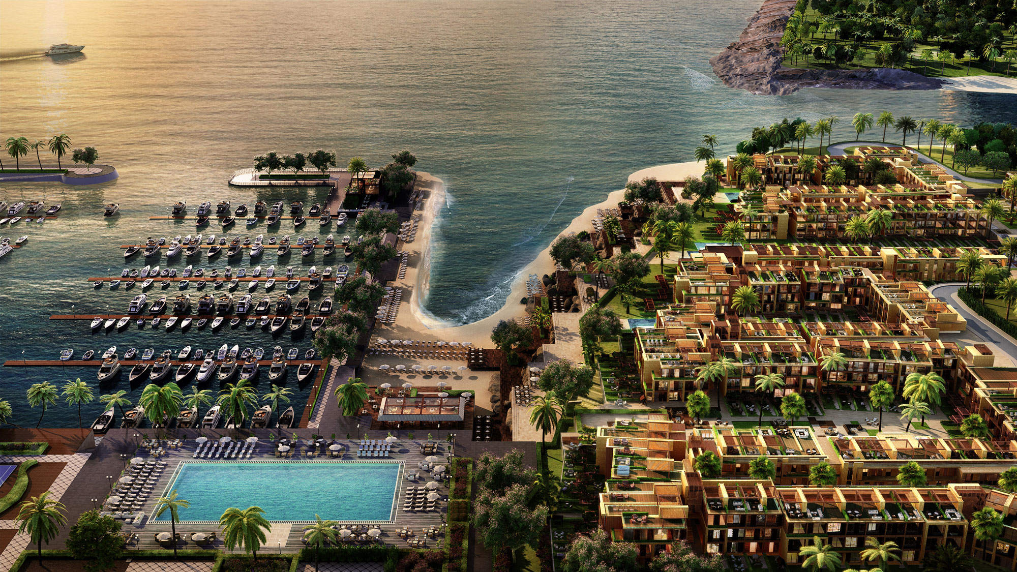 resort luxury rendering, photo realistic rendering and animation studio in india mumbai