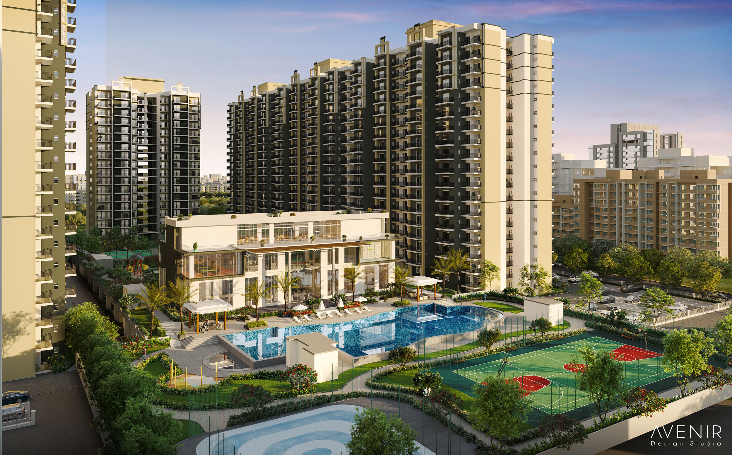 steller phase one noida extention video animation