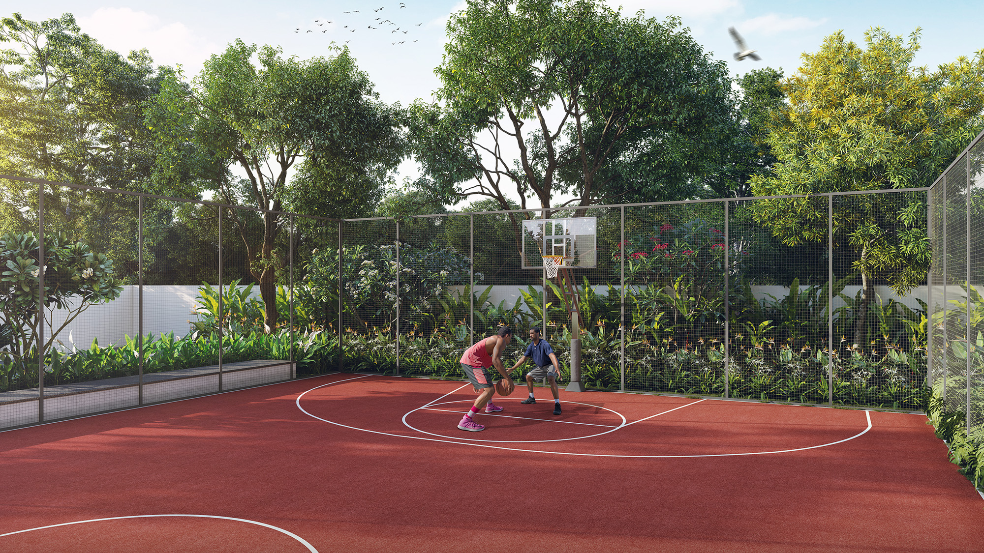 sports facilities rendering