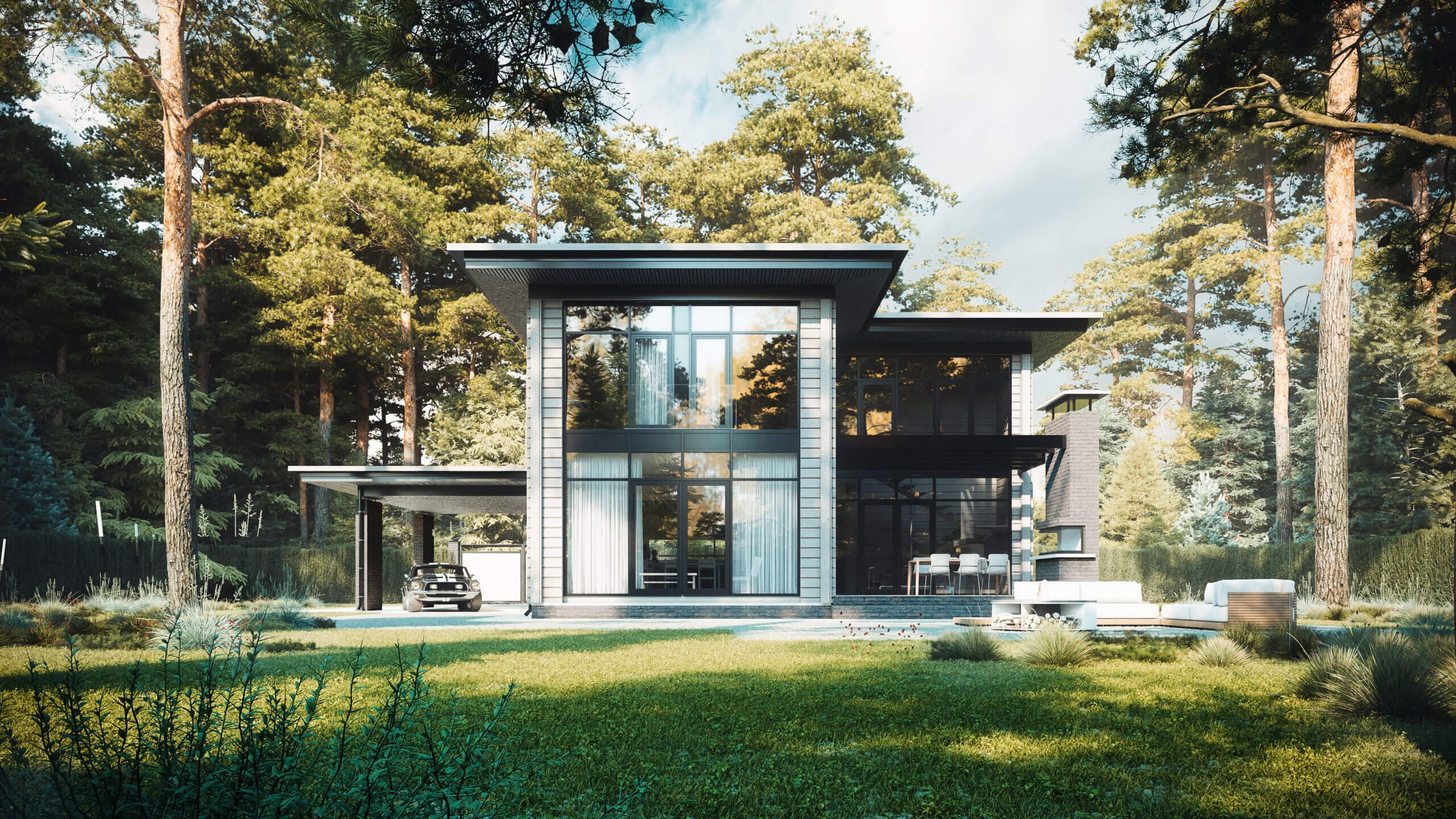 3d exterior rendering