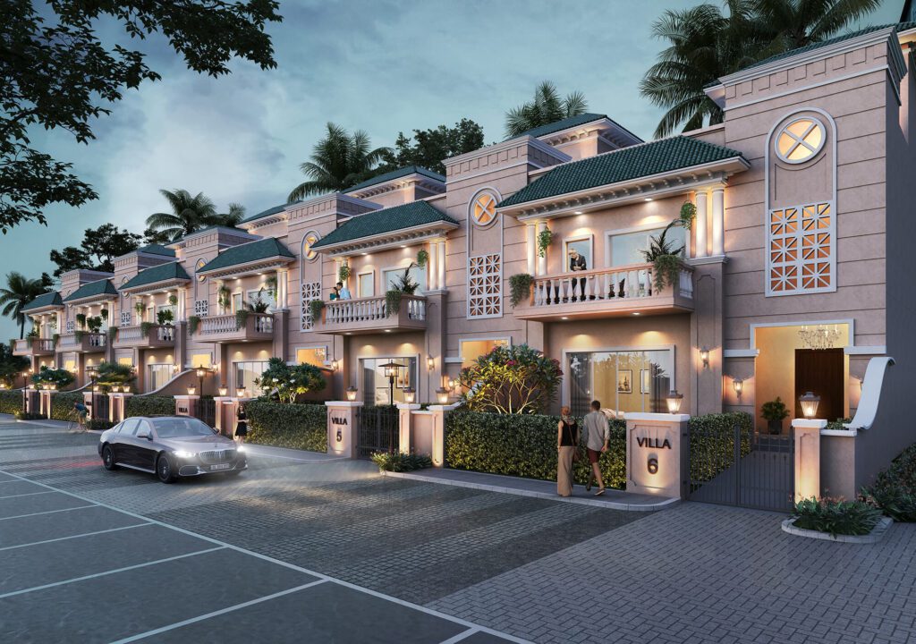 Exterior rendering