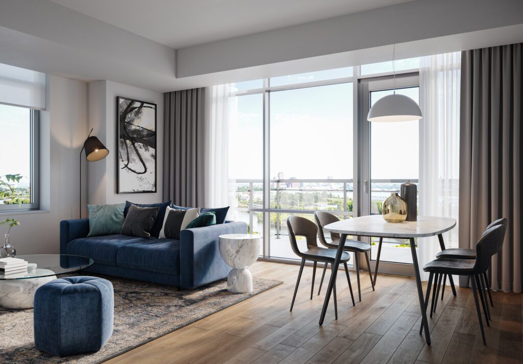 apartment 3d rendering