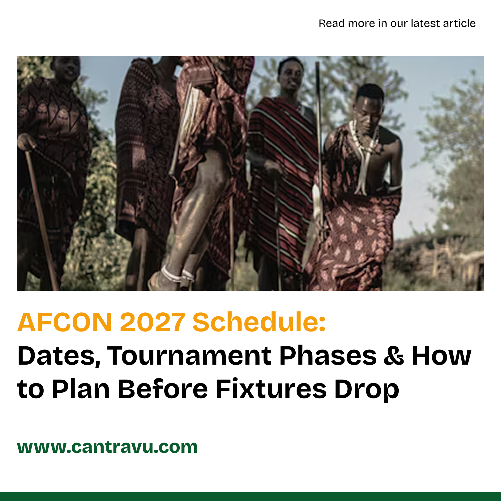 AFCON 2027 Complete Schedule & Fixtures
