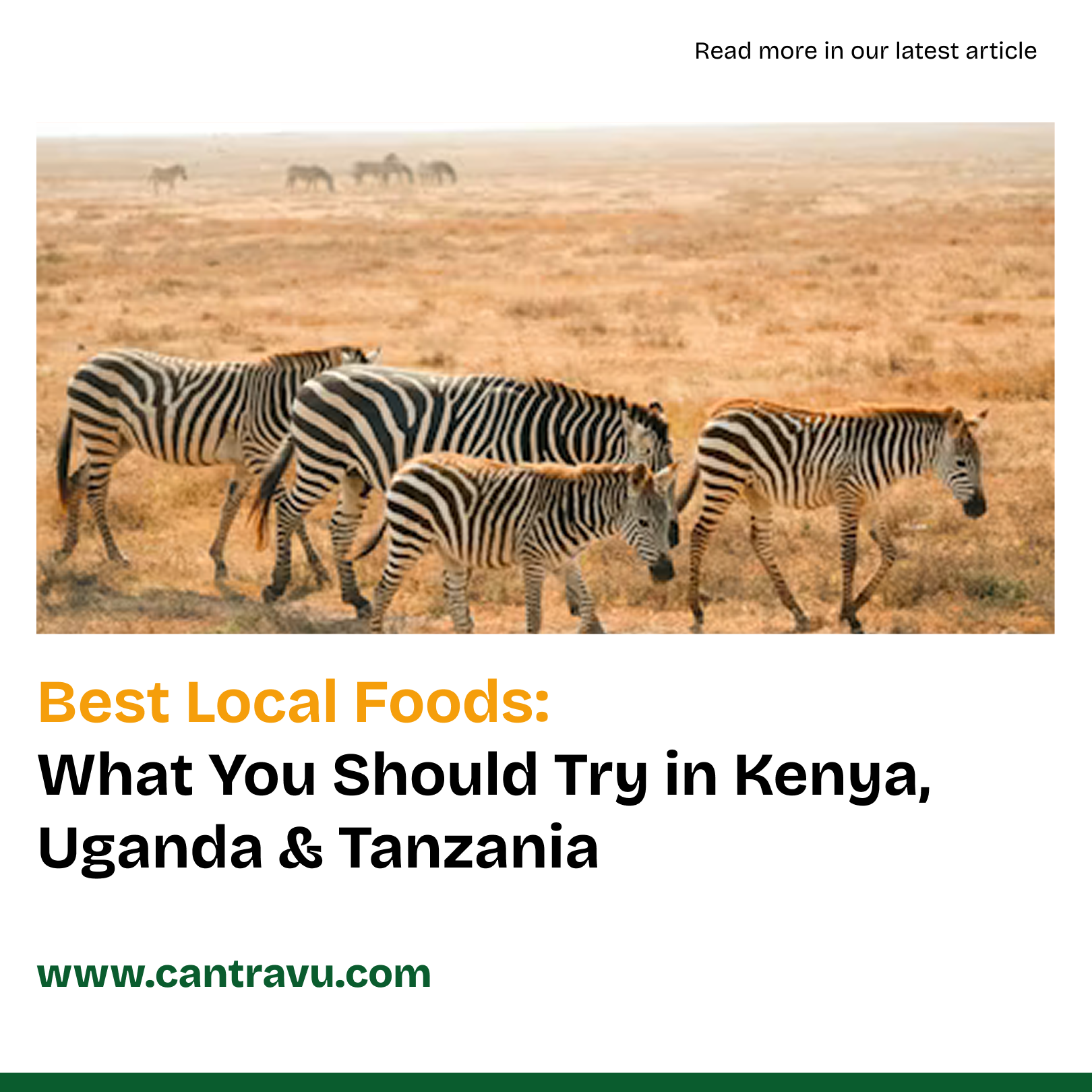 Best Local Foods to Try in Kenya, Uganda & Tanzania
