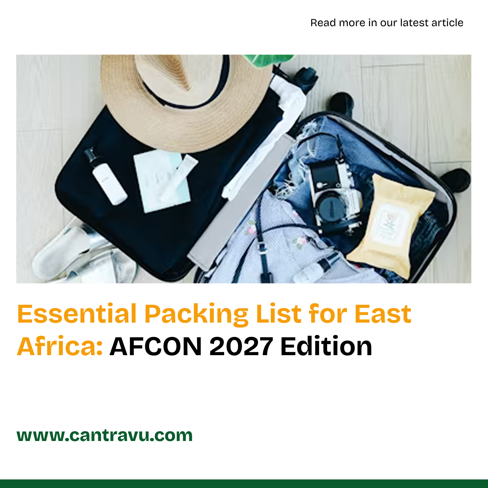 Essential Packing List for East Africa