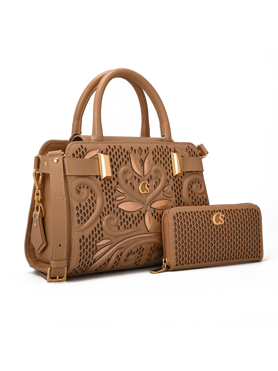 Premium Beige Camel Bag