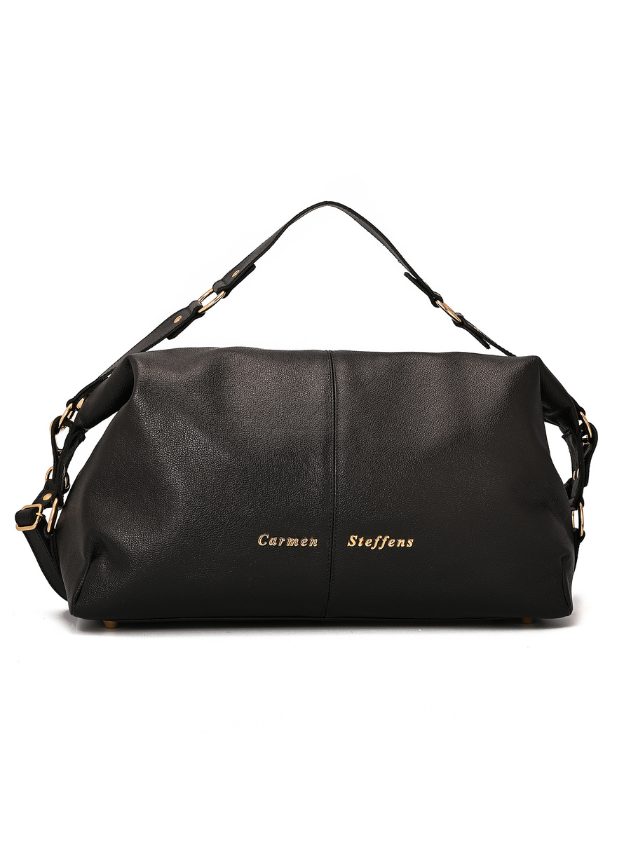 Black Slouch Shoulder Bag
