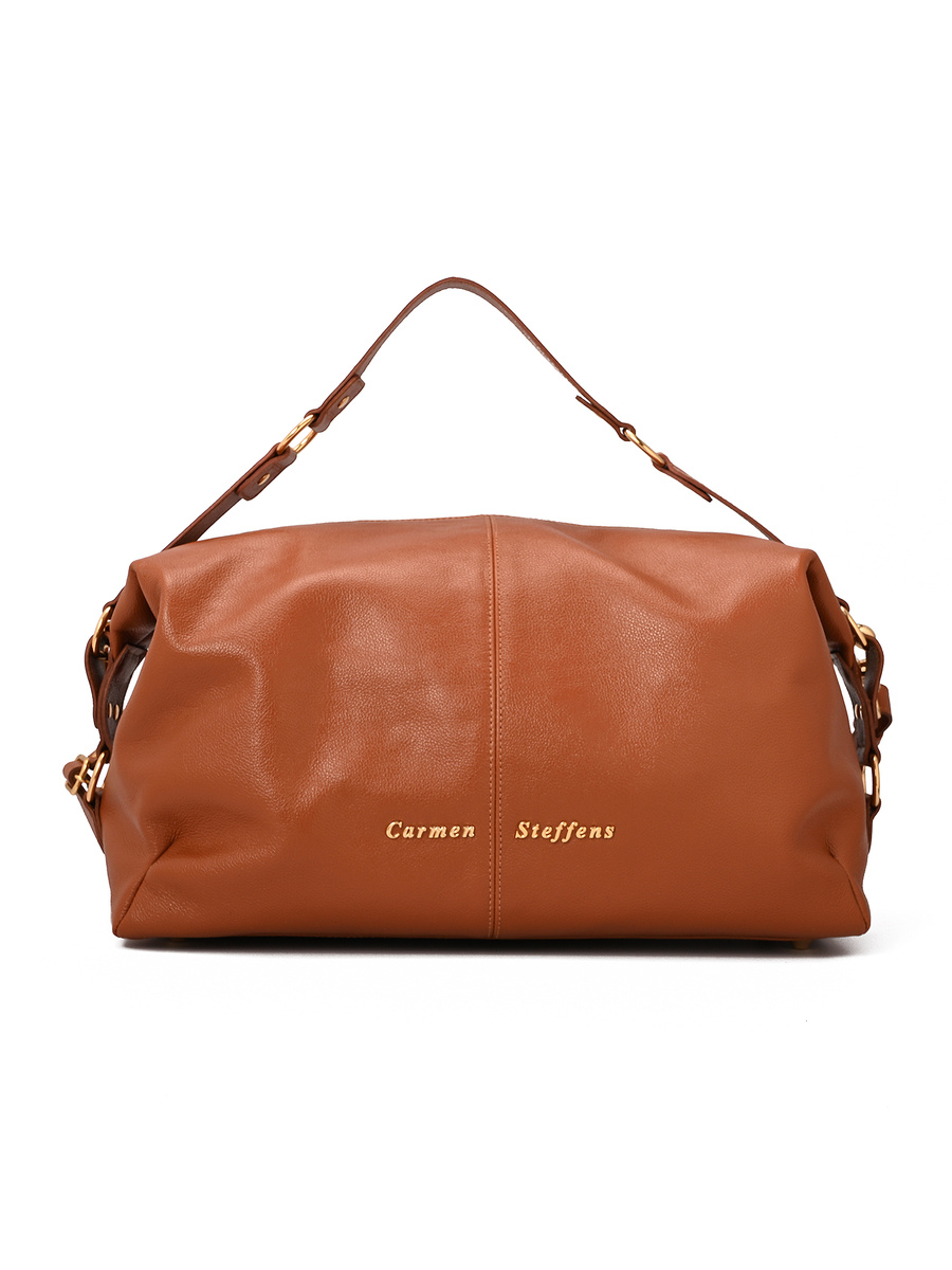 Shoulder Bag Slouch Brown