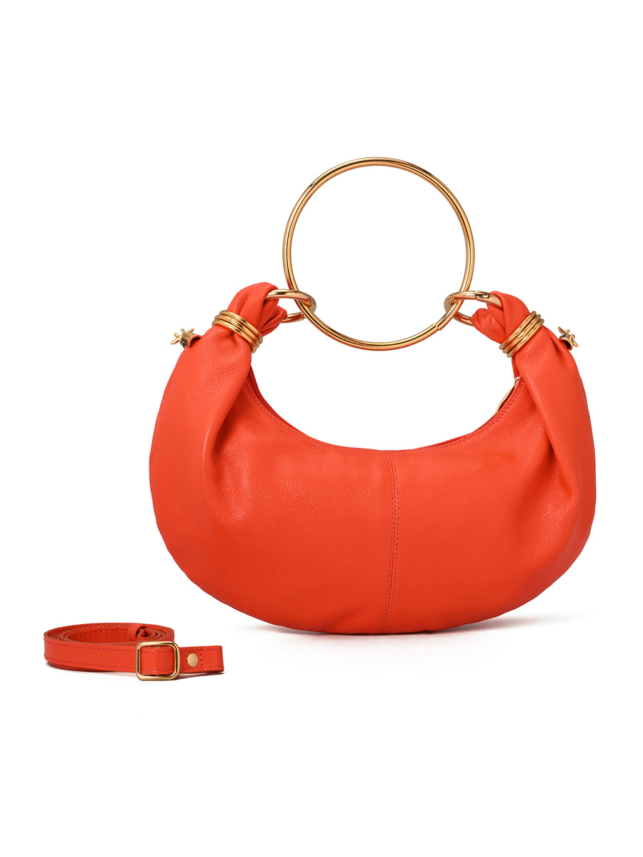 Orange Coral Bracelet Bag
